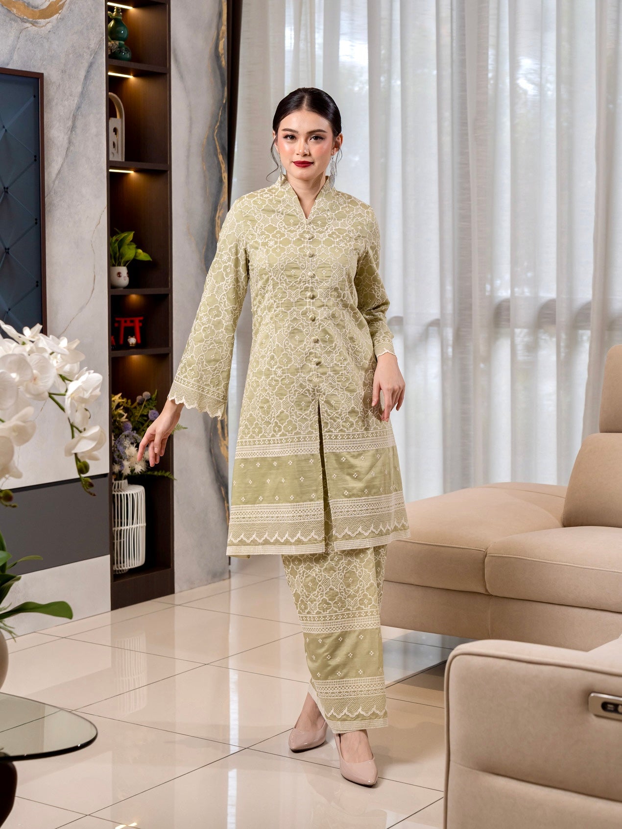 Kebarung Emanuel Classic - Lime Green EMANUEL FEMME