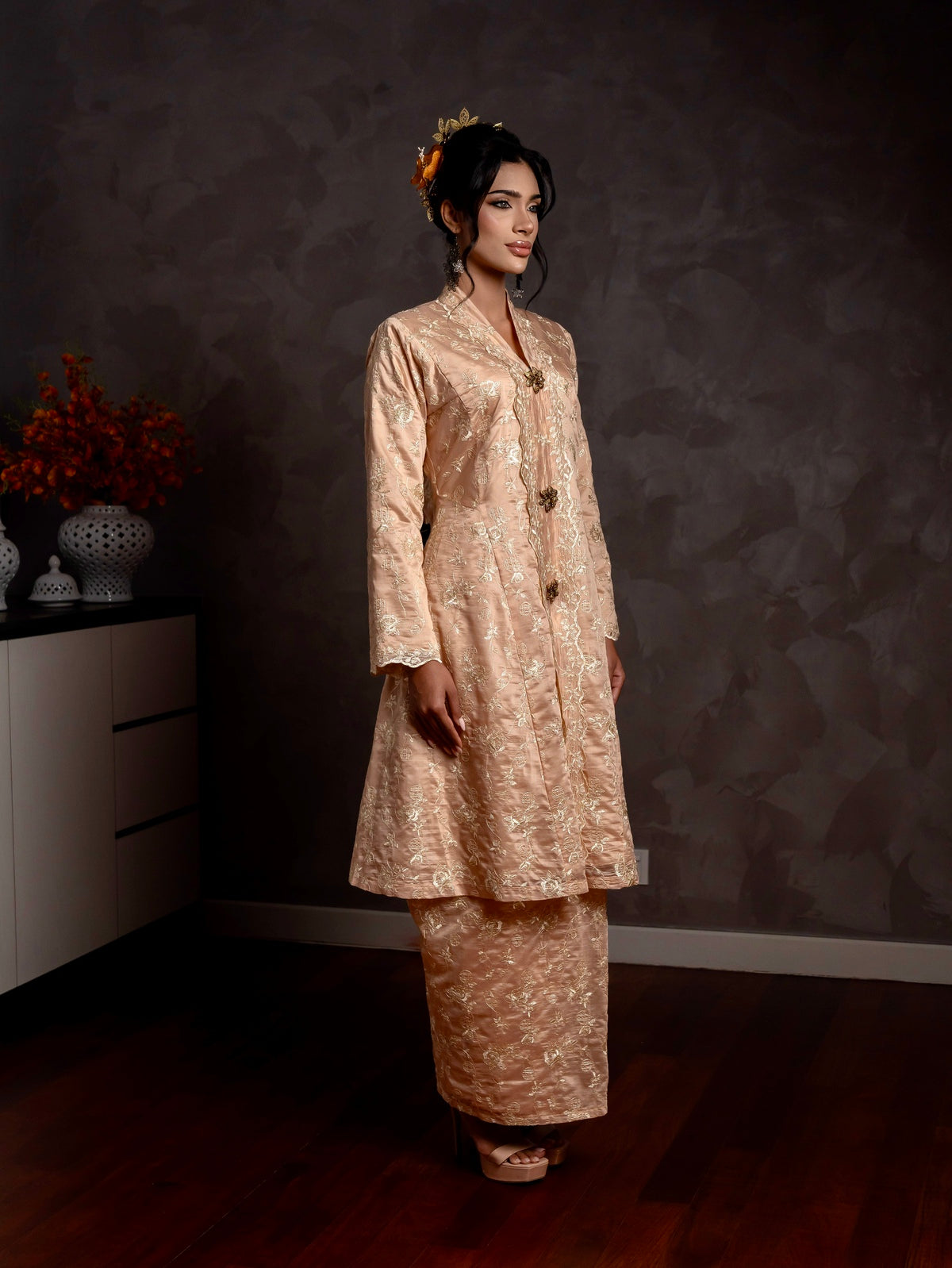 Qaseh Kebarung Classic - Champagne Nude emanuelfemme