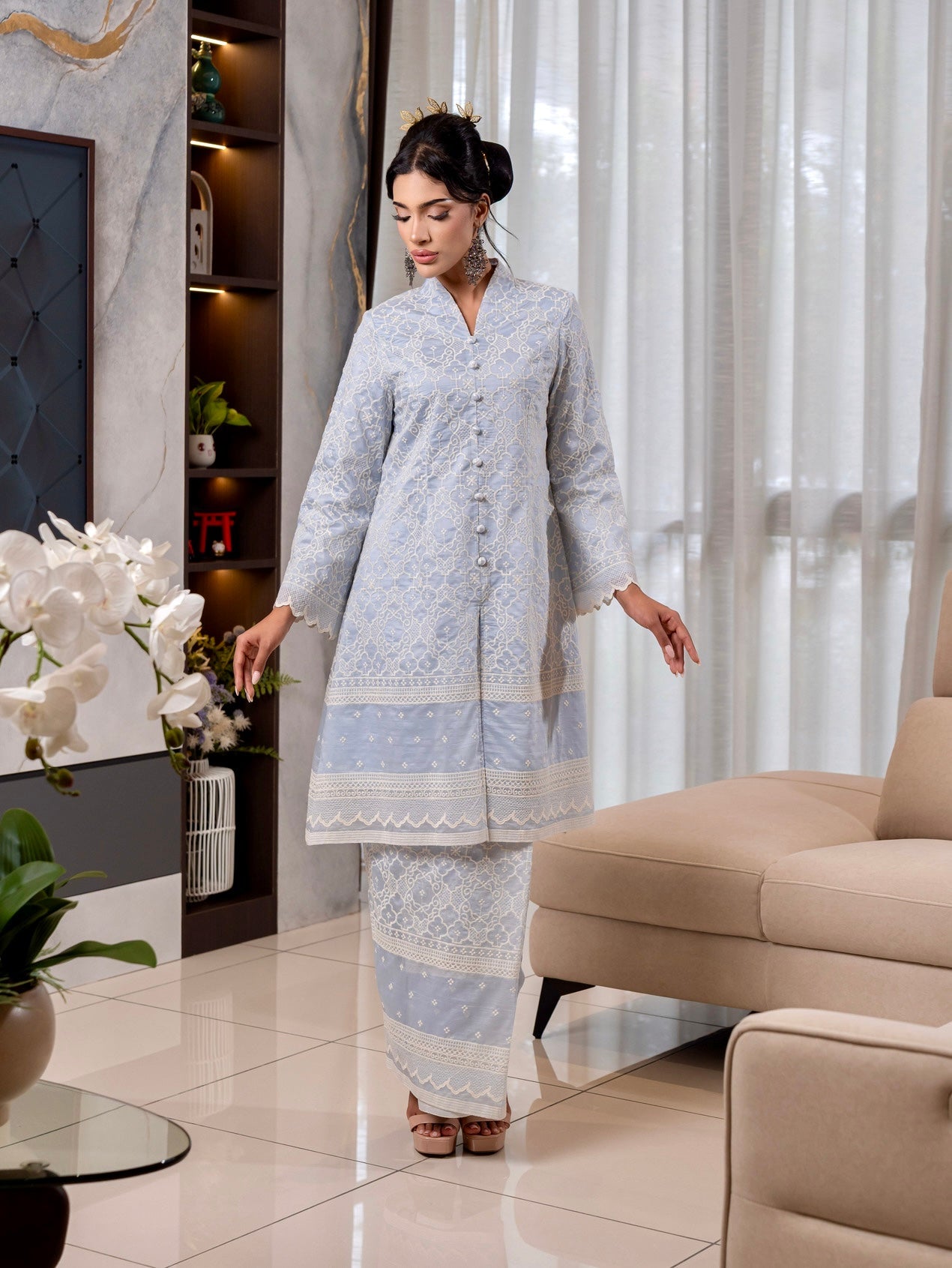 Kebarung Emanuel Classic - Blue EMANUEL FEMME