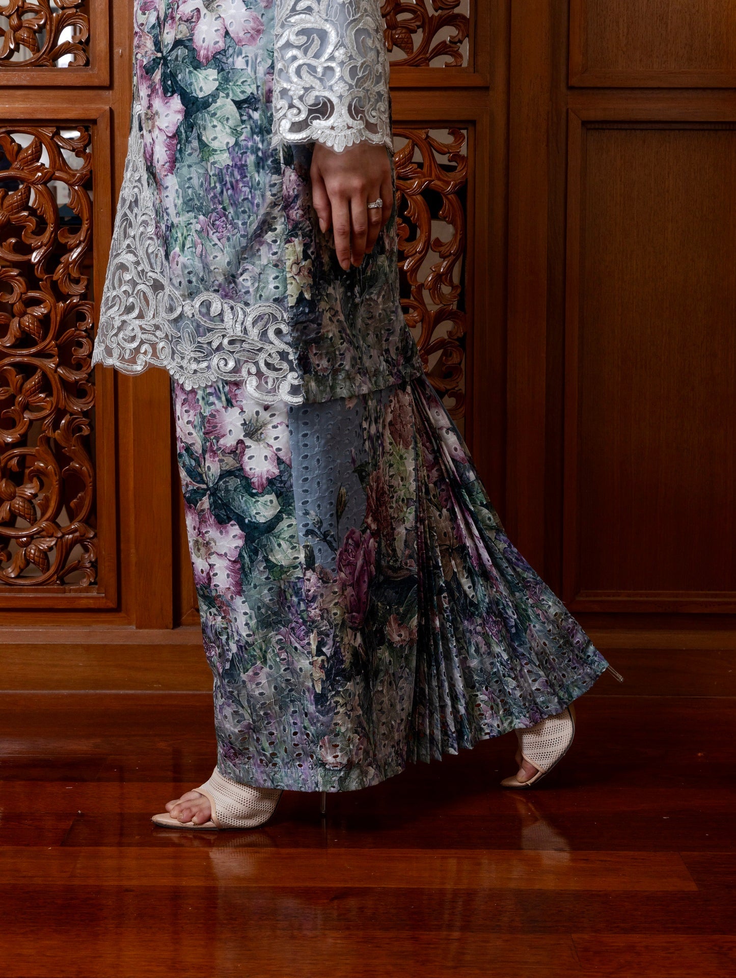 {LIMITED EDITION} Lynnie Kurung Modern - Ash Blue EMANUEL FEMME