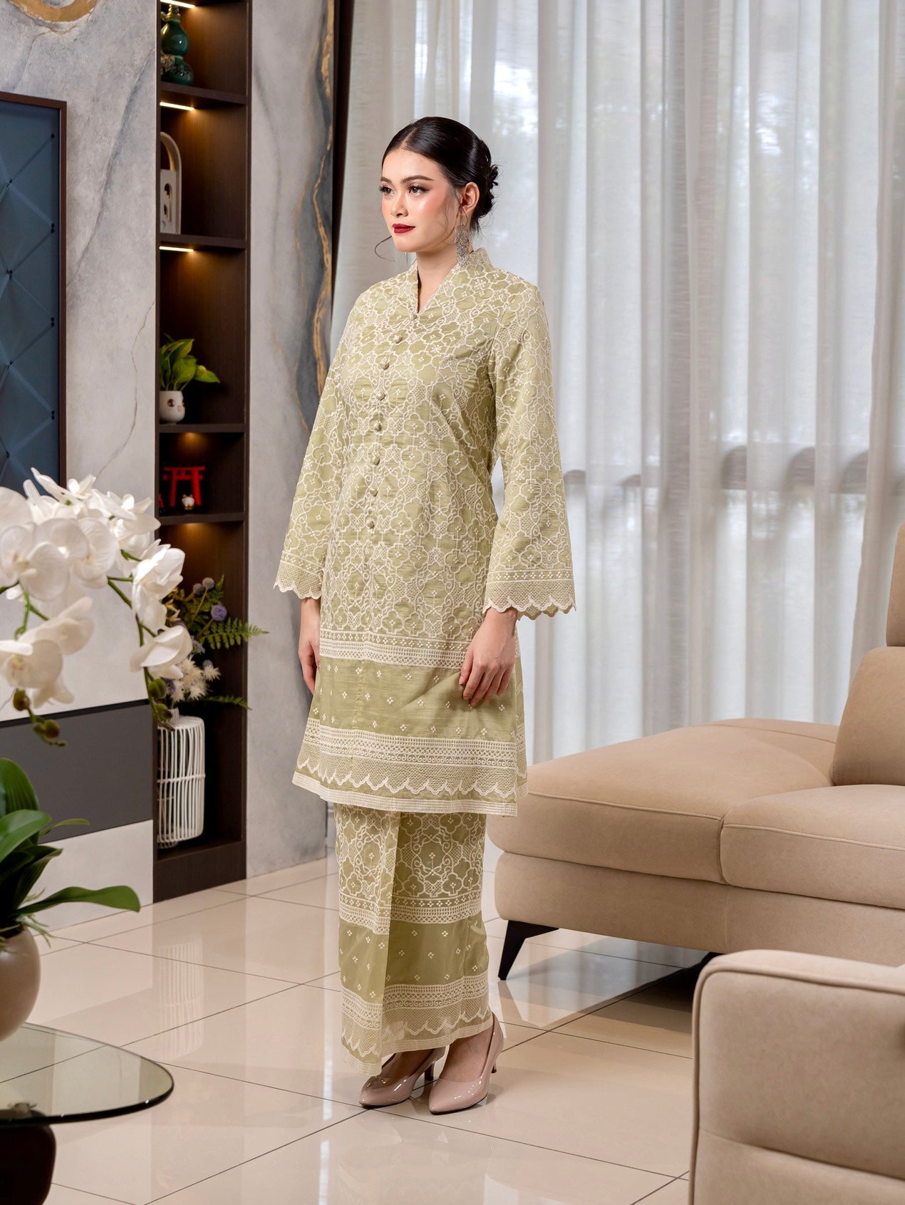Kebarung Emanuel Classic - Lime Green EMANUEL FEMME