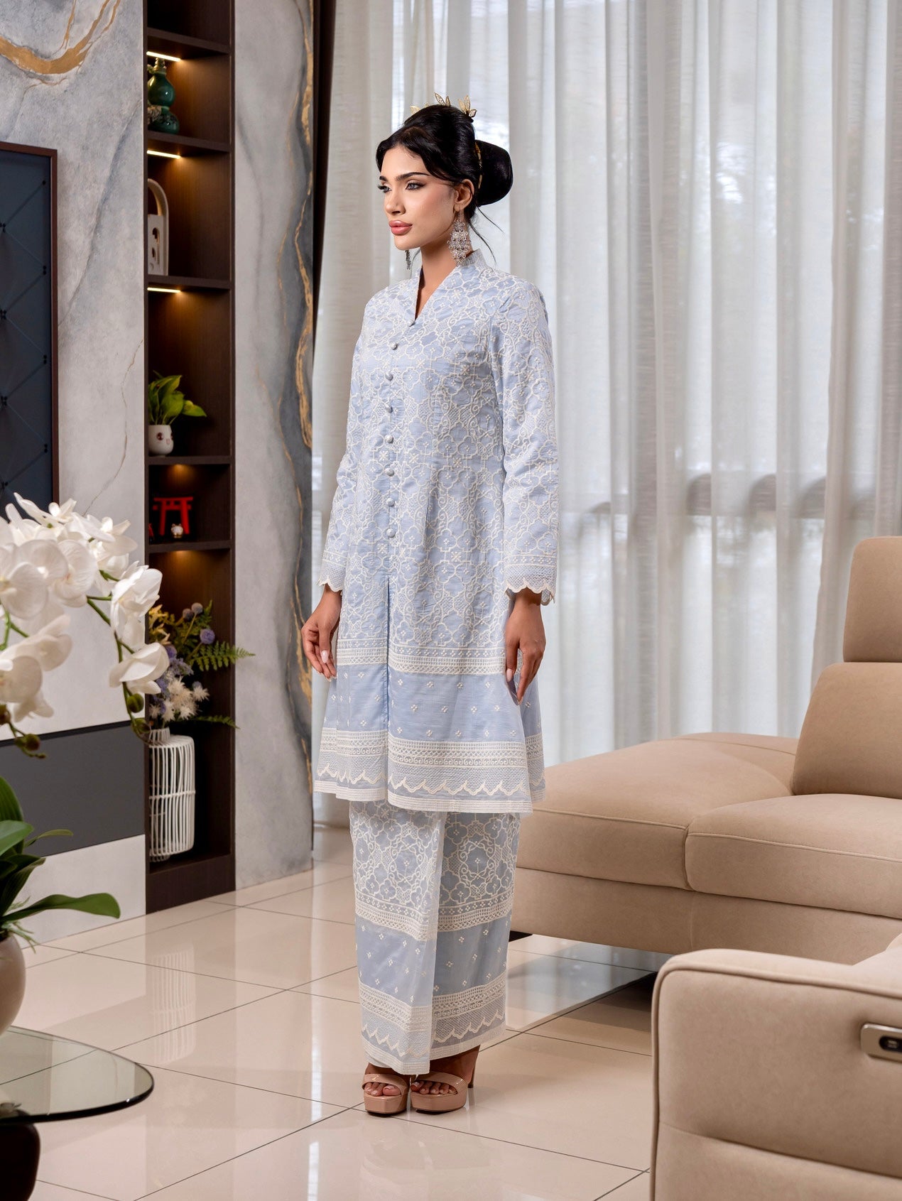 Kebarung Emanuel Classic - Blue EMANUEL FEMME