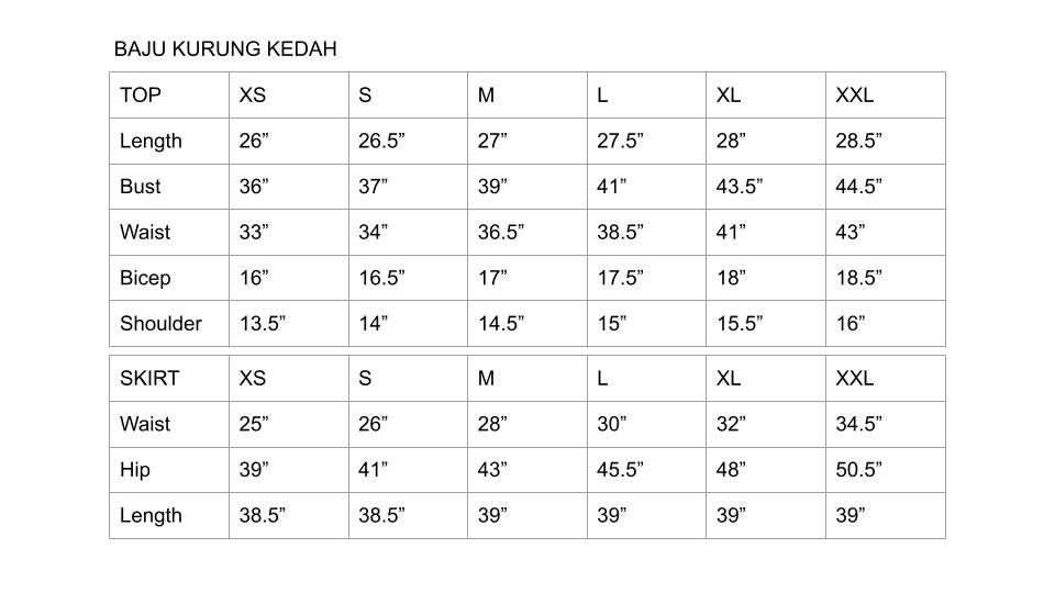Intan Cotton Embroidery Kurung Kedah - Light Grey EMANUEL FEMME
