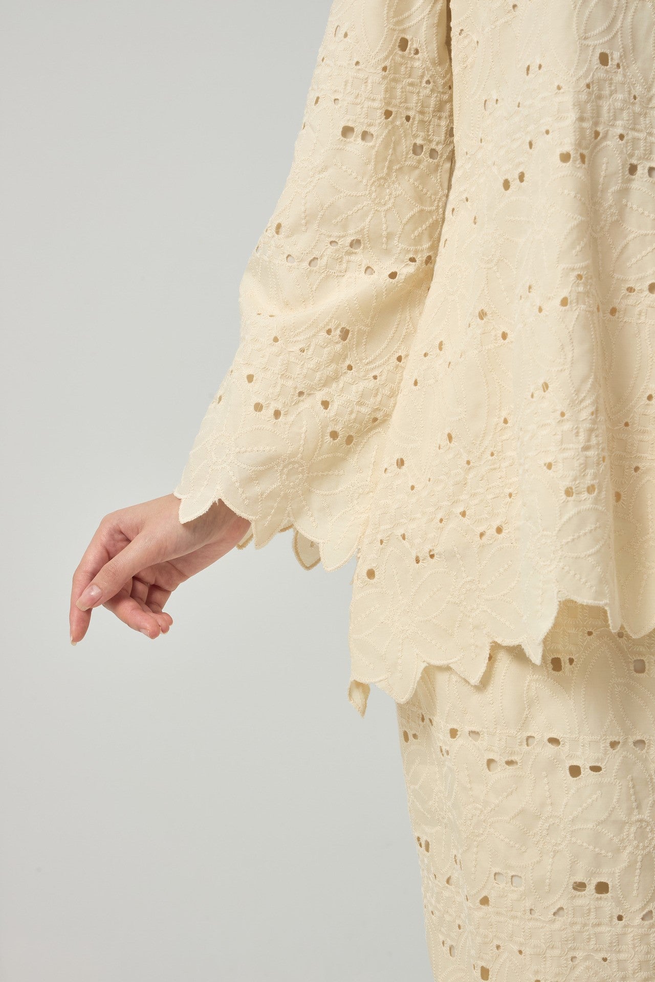 Jarrel Kurung Kedah - Soft Yellow EMANUEL FEMME