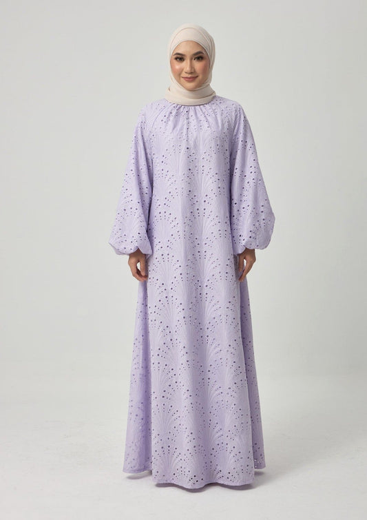 Luna Dress - Purple EMANUEL FEMME