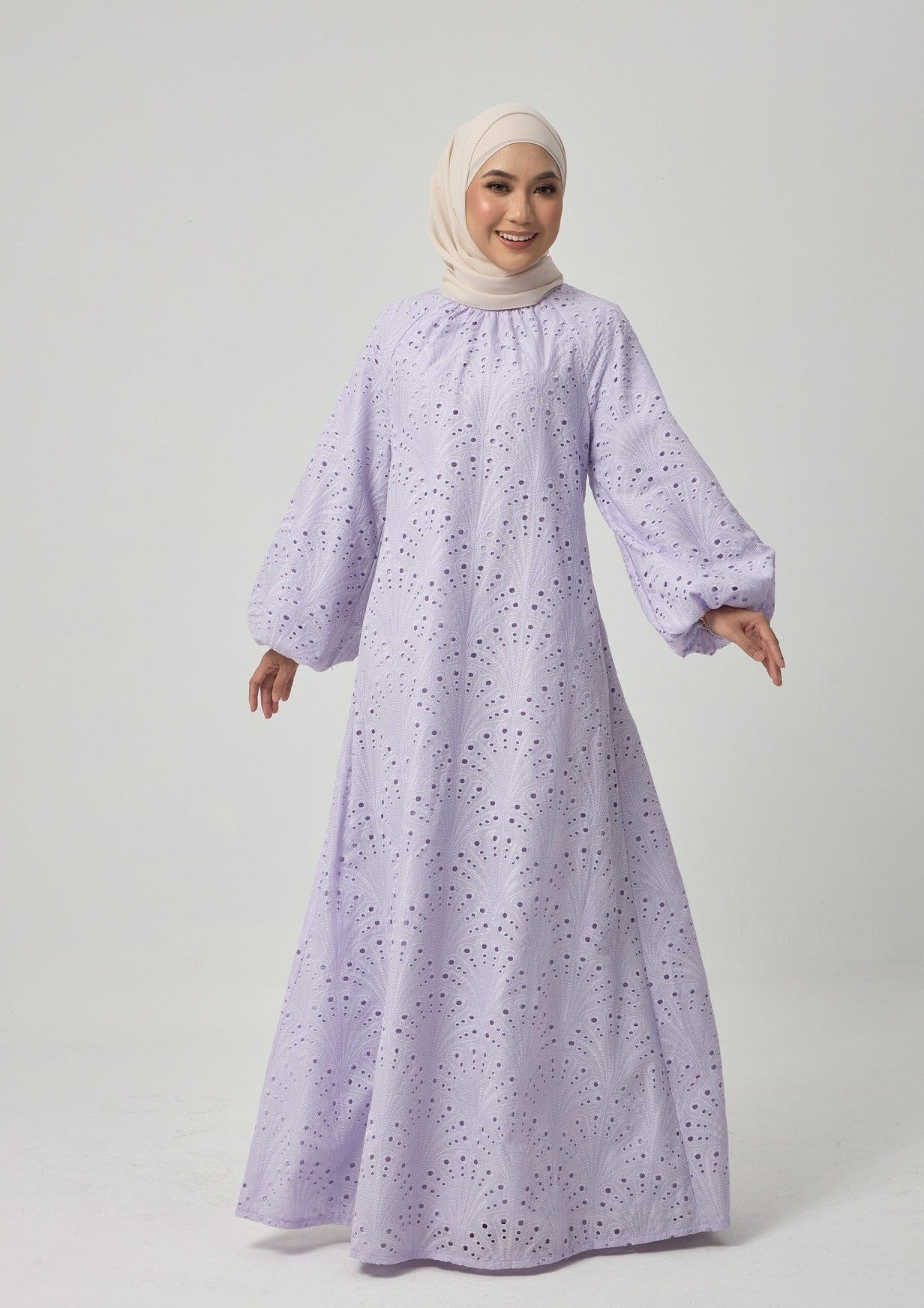Luna Dress - Purple EMANUEL FEMME