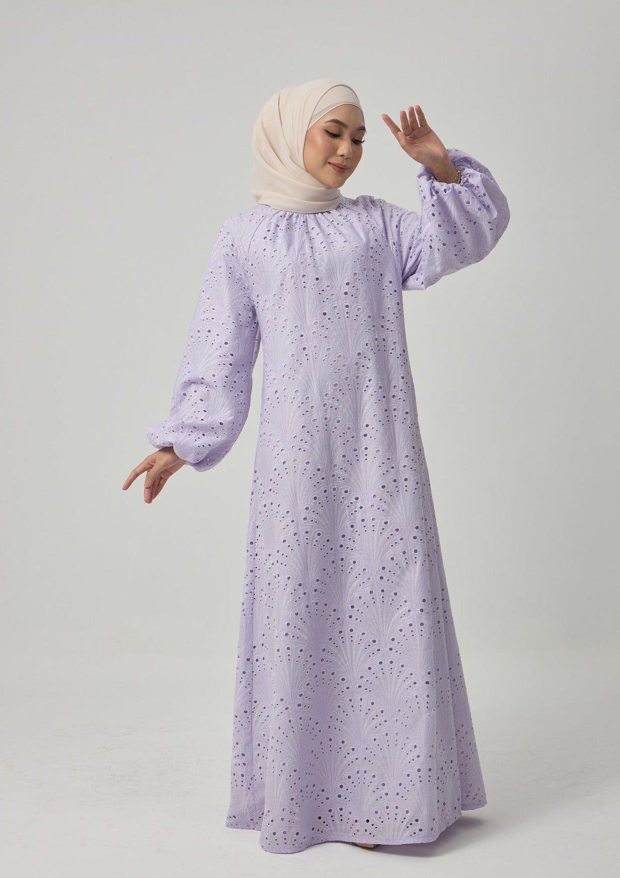 Luna Dress - Purple EMANUEL FEMME