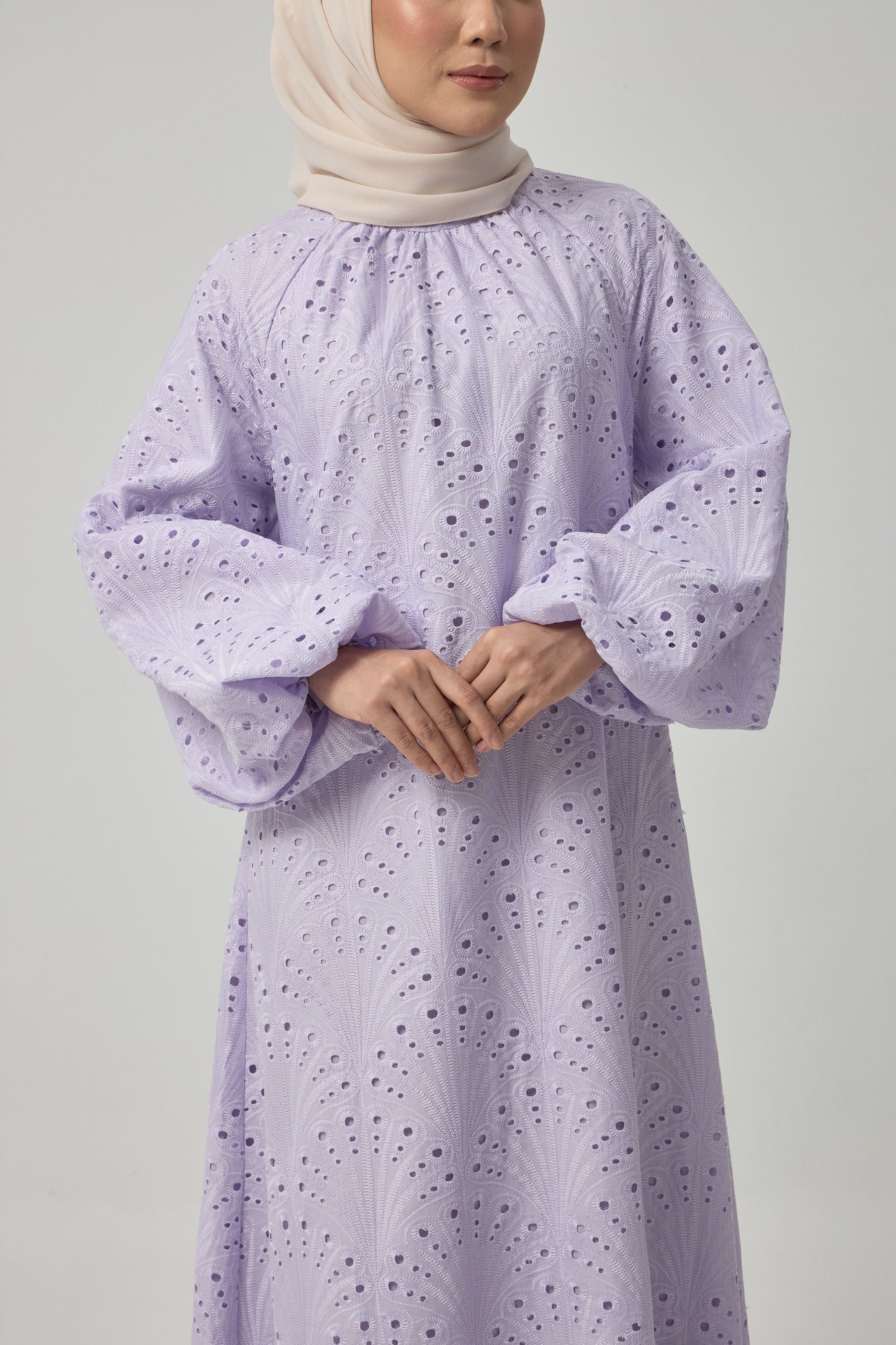 Luna Dress - Purple EMANUEL FEMME