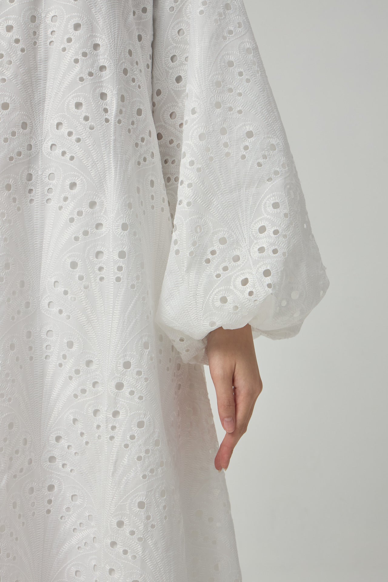 Luna Dress - White EMANUEL FEMME