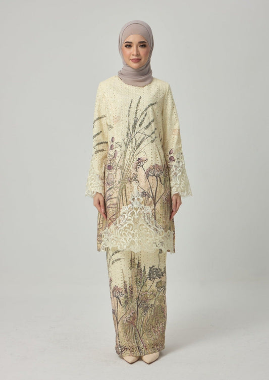 {LIMITED EDITION} Dandelion Kurung Modern - Mustard Yellow EMANUEL FEMME